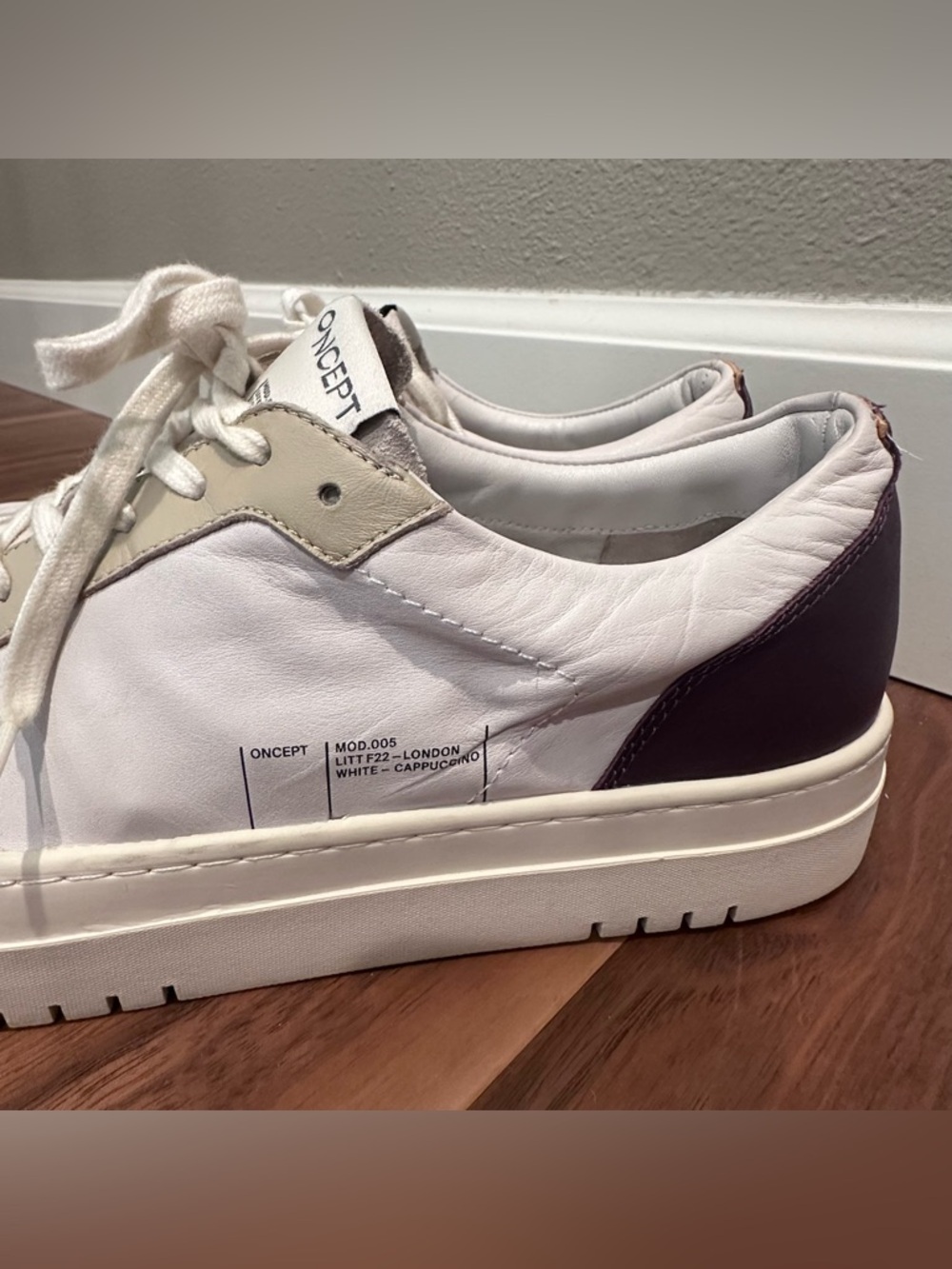 Oncept London Sneaker (Women) - White/Cappuccino - Picture 3 of 13